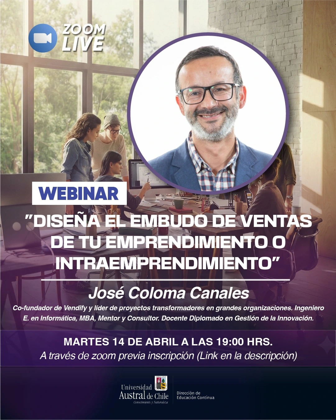 webinar emprendimiento UACh