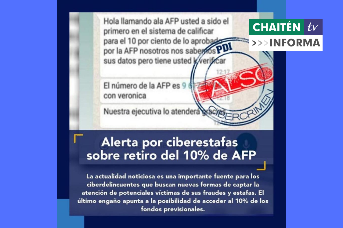 Alerta por Ciberestafas