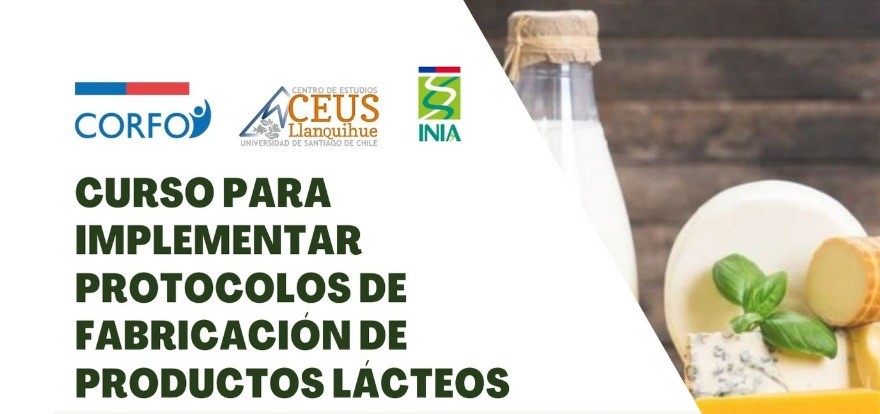 Curso para Implementar Protocolos de Fabricación de Productos Lácteos.