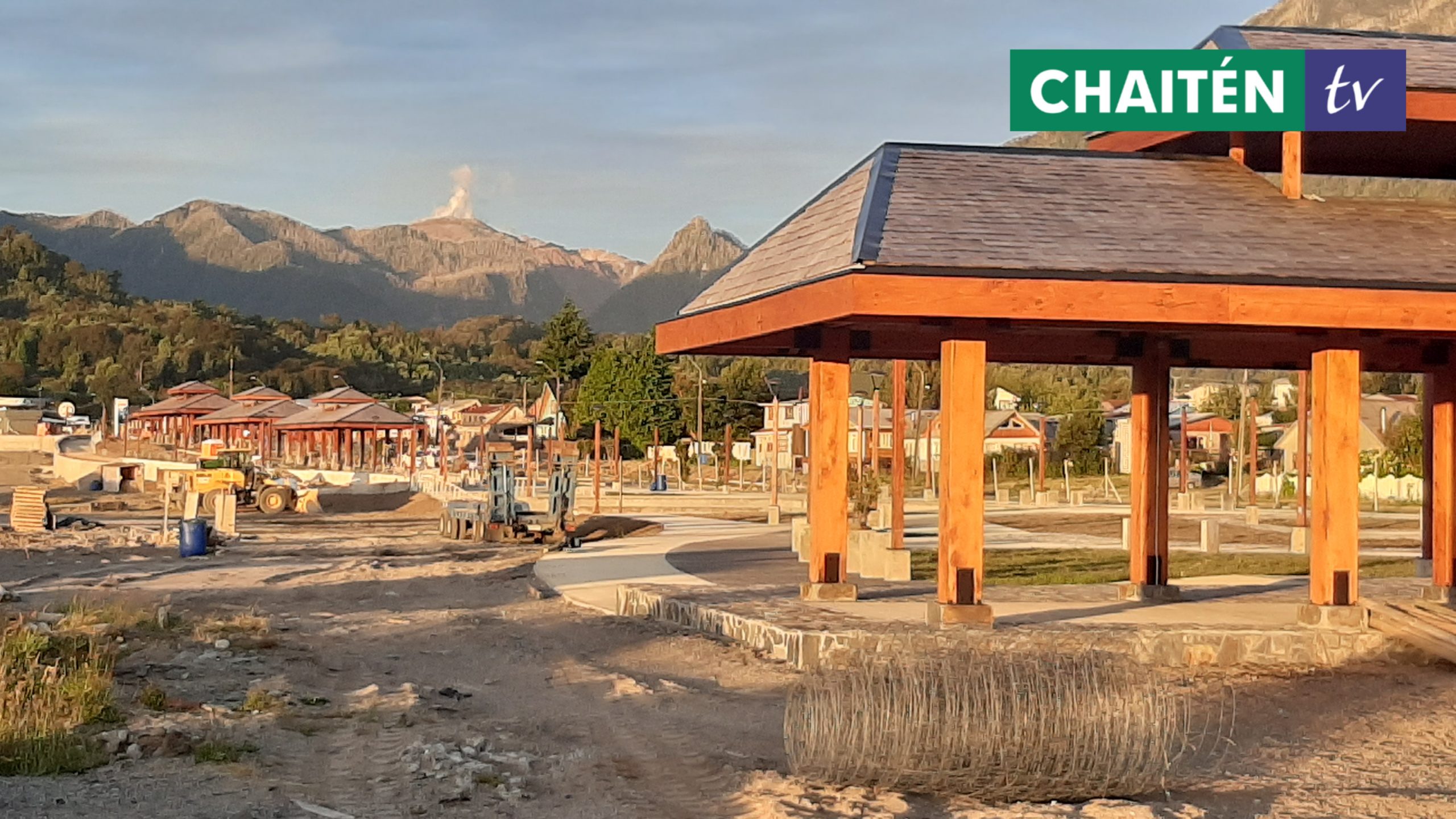 Avances En La Construcción En La Costanera Chaitén