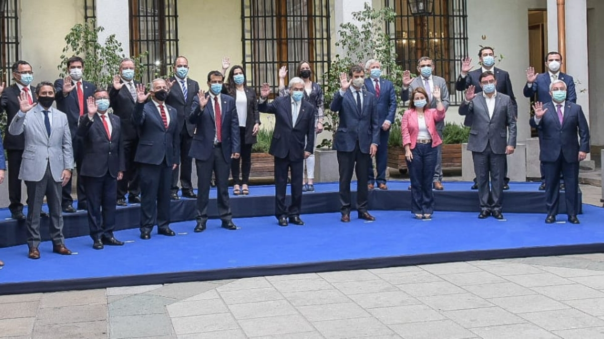 Encuentro De Trabajo En El Palacio De La Moneda