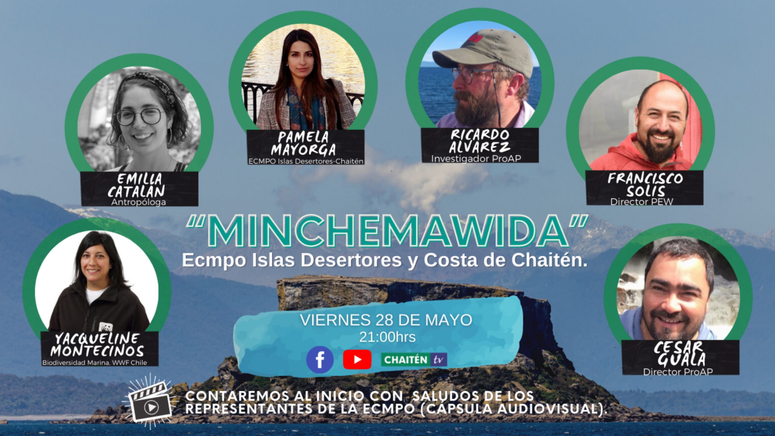 Ecmpo Islas Desertores y Costa de Chaitén. “ Minchemawida”