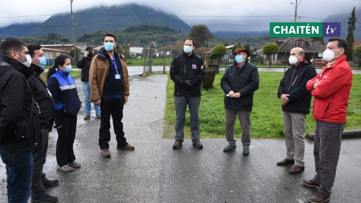 Intendente Visita Obras De Mitigación Del Hospital De Chaitén