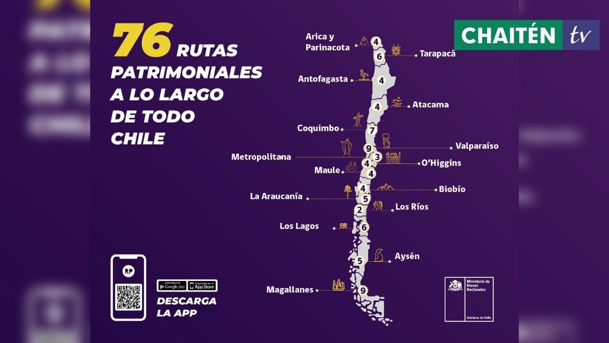 App Para Recorrer Rutas Patrimoniales Región De Los Lagos