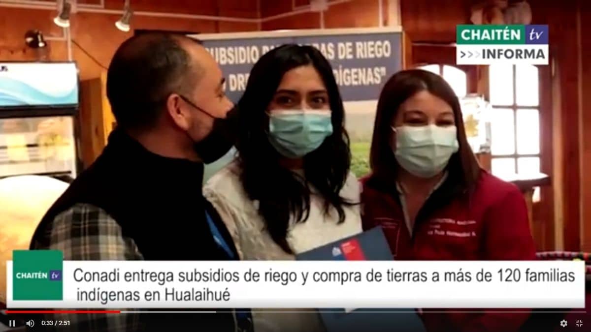 Conadi Entrega Subsidios A Familias En Hualaihué