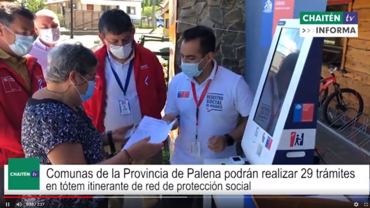 Tótem Itinerante En La Provincia De Palena