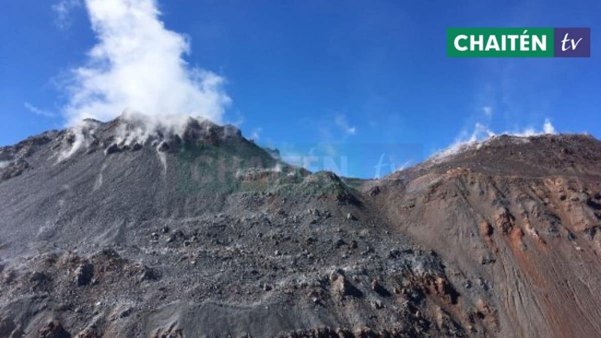 Volcán Chaitén Registra Sismo