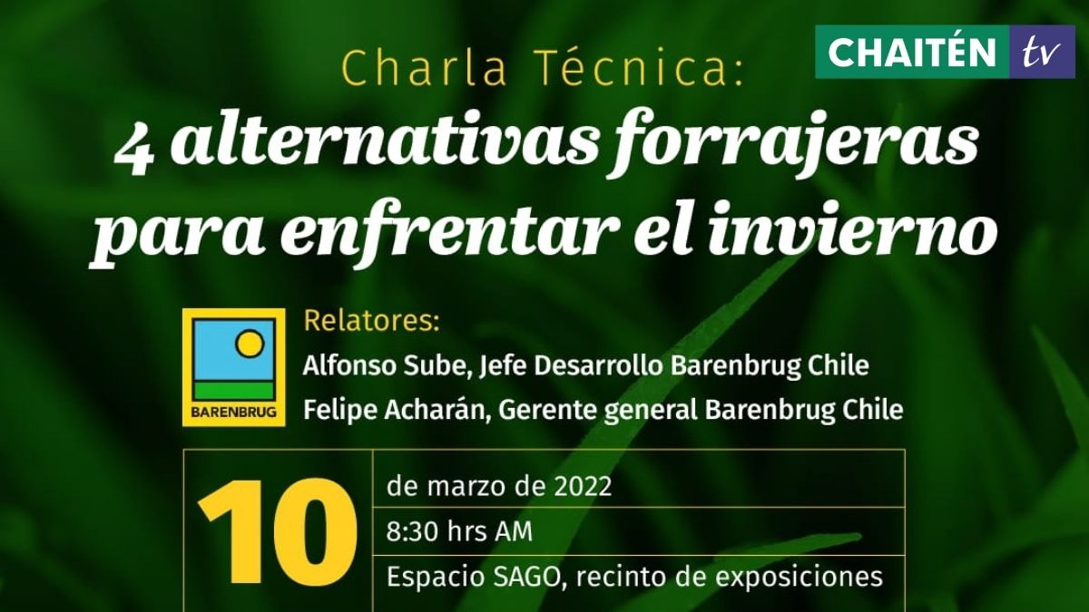 Sago A.G. Invita A Productores A Informarse Sobre Alternativas De Forraje