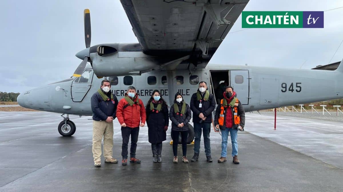 Autoridades Sobrevolaron Las Comunas Afectadas Por La Nieve