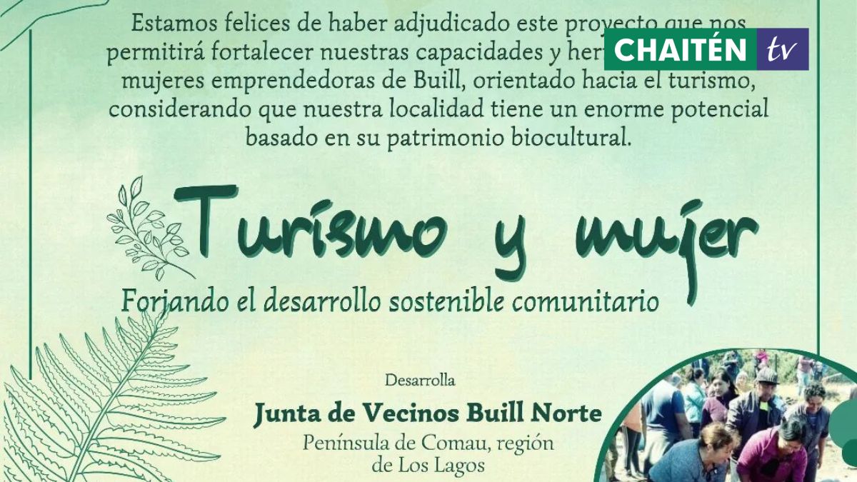 Localidad De Buill Se Adjudicó Proyecto De Turismo Y Mujer