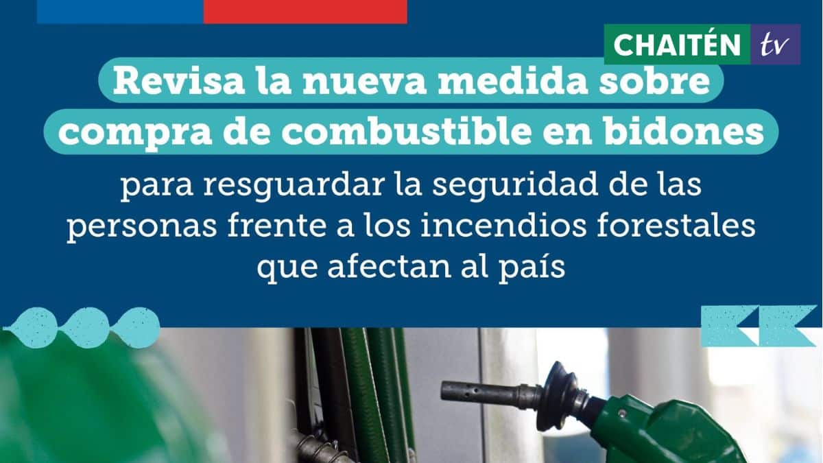 Venta de combustible en bidones solo será posible con salvoconducto