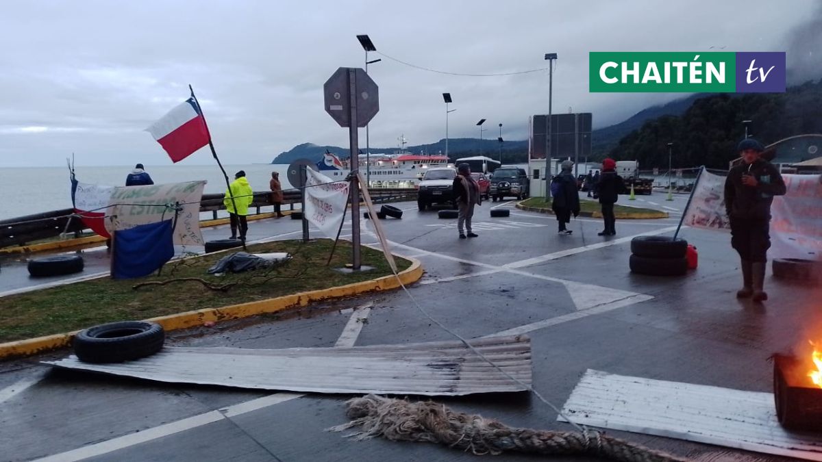 Manifestaciones en Chaitén