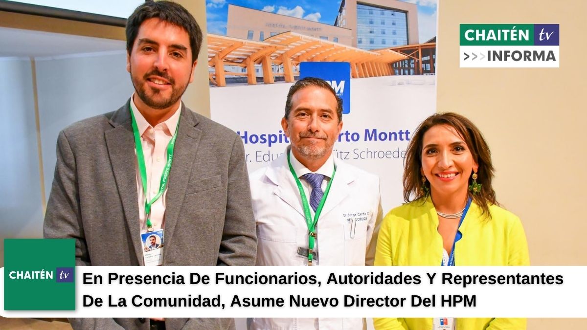 Asume Nuevo Director Del Hospital Puerto Montt