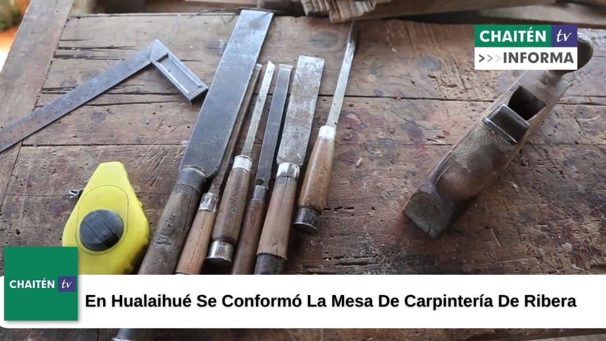 En Hualaihué Se Conformó La Mesa De Carpintería De Ribera