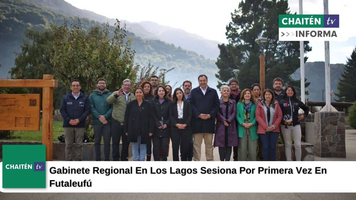 Gabinete Regional En Los Lagos Sesiona Por Primera Vez En Futaleufú