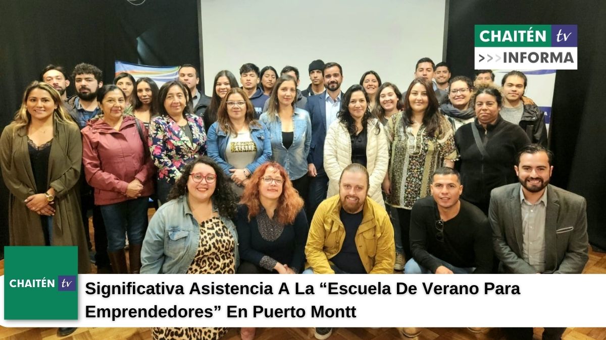 Significativa Asistencia A La “Escuela De Verano Para Emprendedores” En Puerto Montt