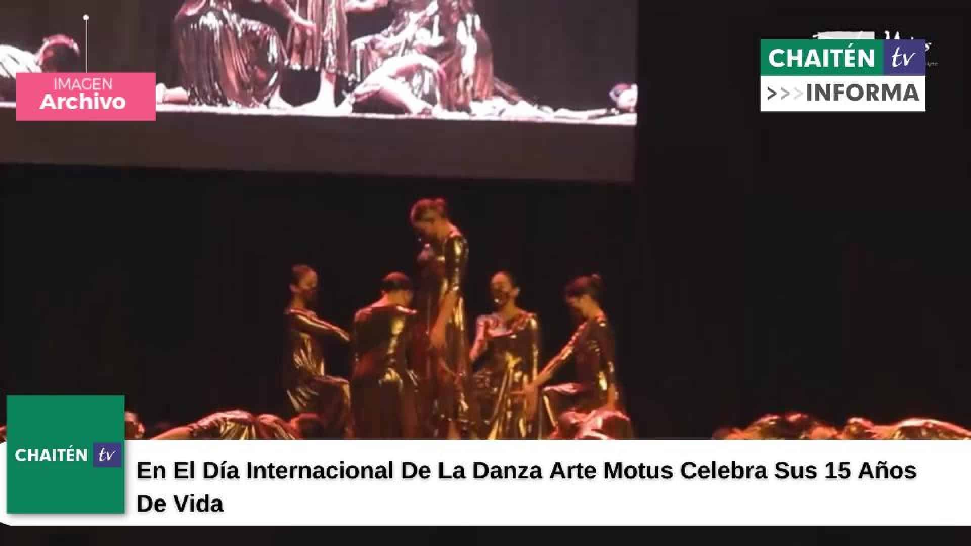 En El Día Internacional De La Danza Arte Motus Celebra Sus 15 Años De Vida