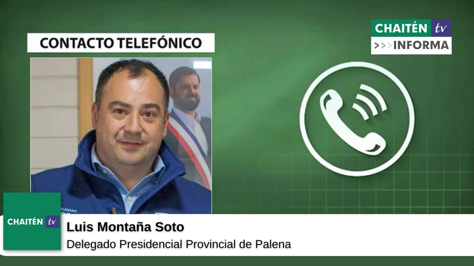 Delegado Luis Montaña Entrega Reporte Del Proceso Eleccionario En La Provincia De Palena