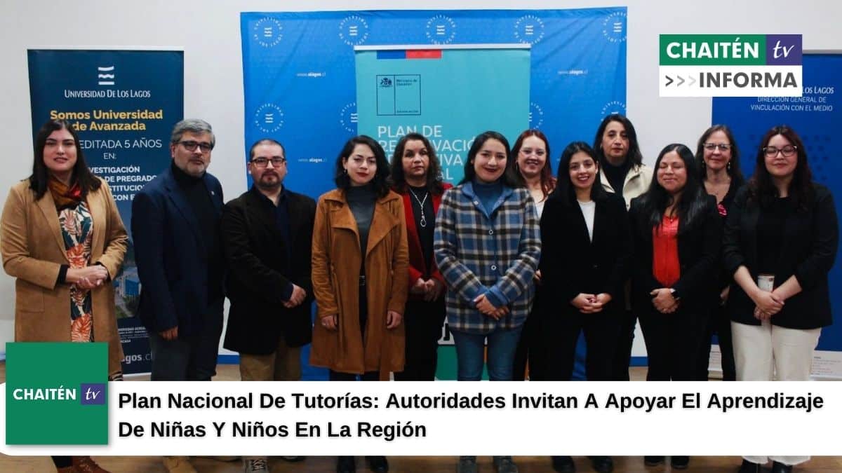 Plan Nacional De Tutorías:  Autoridades Invitan A Apoyar El Aprendizaje De Niñas Y Niños En La Región