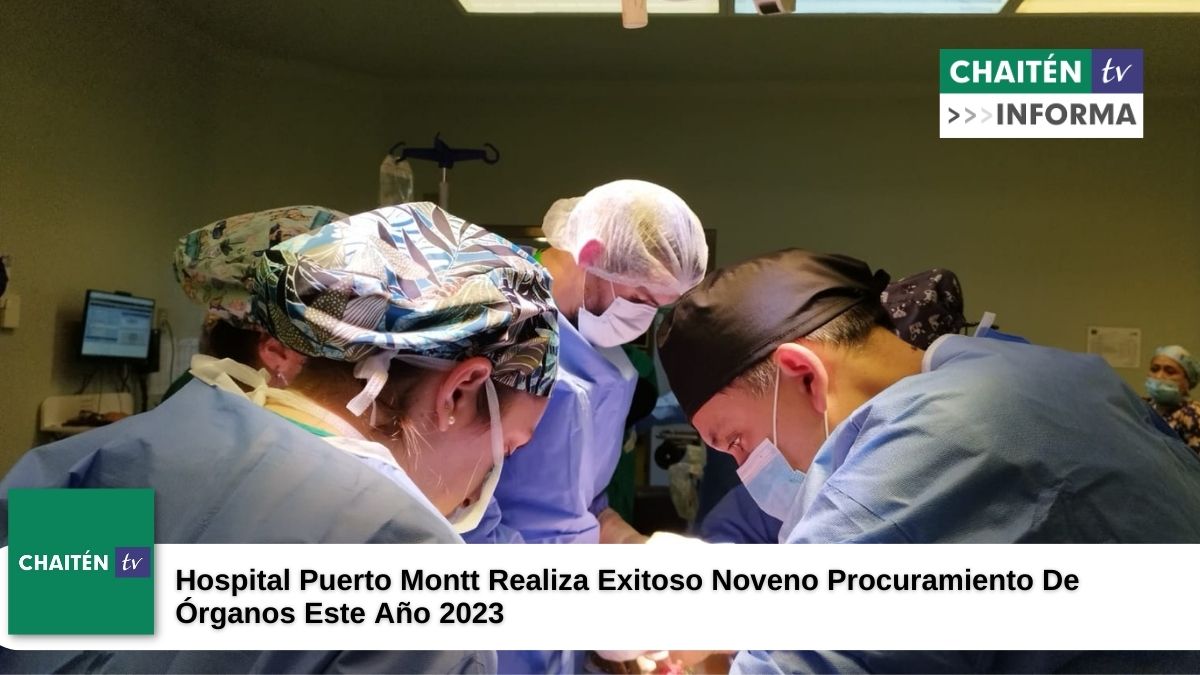 Hospital Puerto Montt Realiza Exitoso Noveno Procuramiento De Órganos Este Año 2023