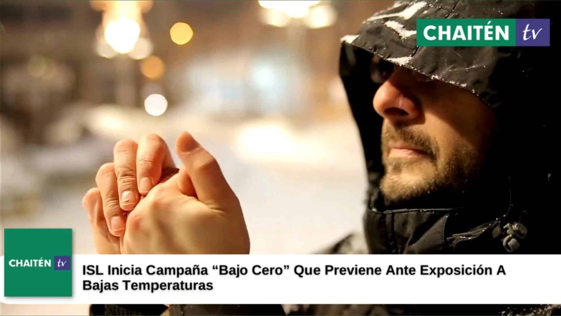 ISL Inicia Campaña “Bajo Cero” Que Previene Ante Exposición A Bajas Temperaturas