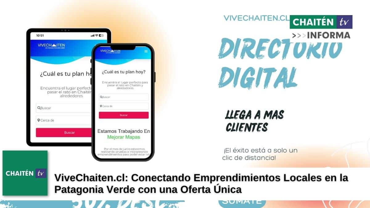 ViveChaiten.cl: Conectando Emprendimientos Locales en la Patagonia Verde con una Oferta Única