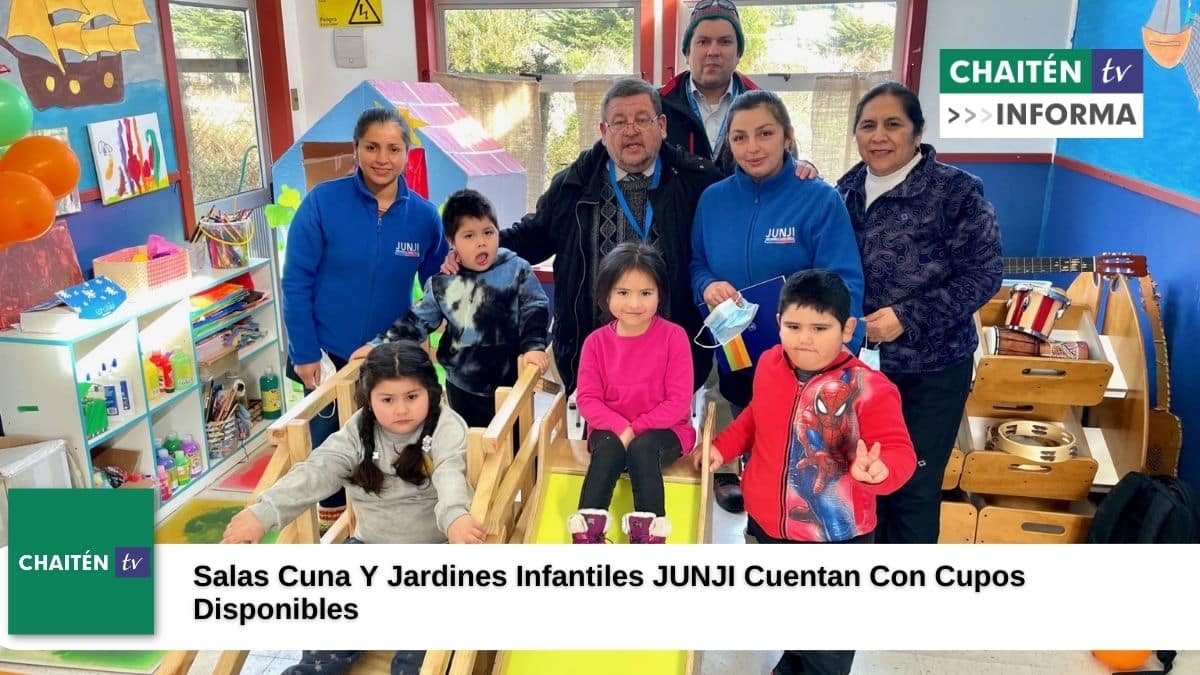 Salas Cuna Y Jardines Infantiles JUNJI Osorno – Llanquihue y Chiloé Cuentan Con Cupos Disponibles