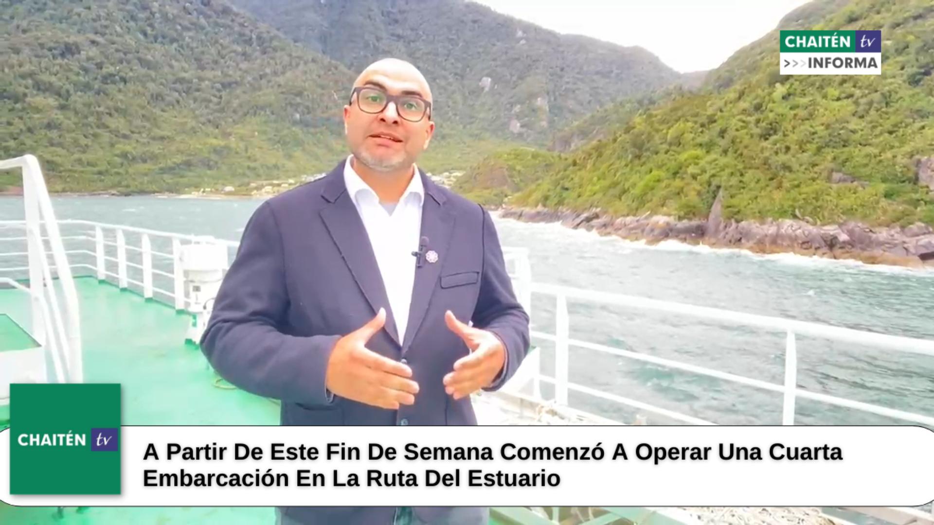 A Partir De Este Fin De Semana Comenzó A Operar Una Cuarta Embarcación En La Ruta Del Estuario