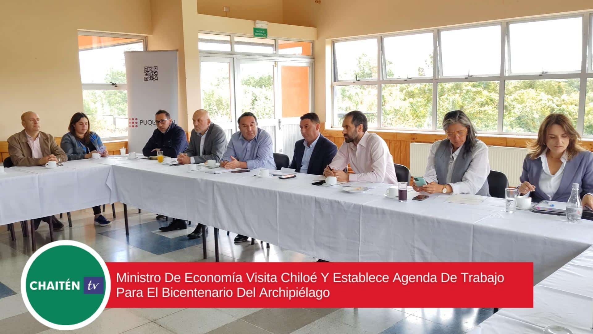 Ministro De Economía Visita Chiloé Y Establece Agenda De Trabajo Para El Bicentenario Del Archipiélago 