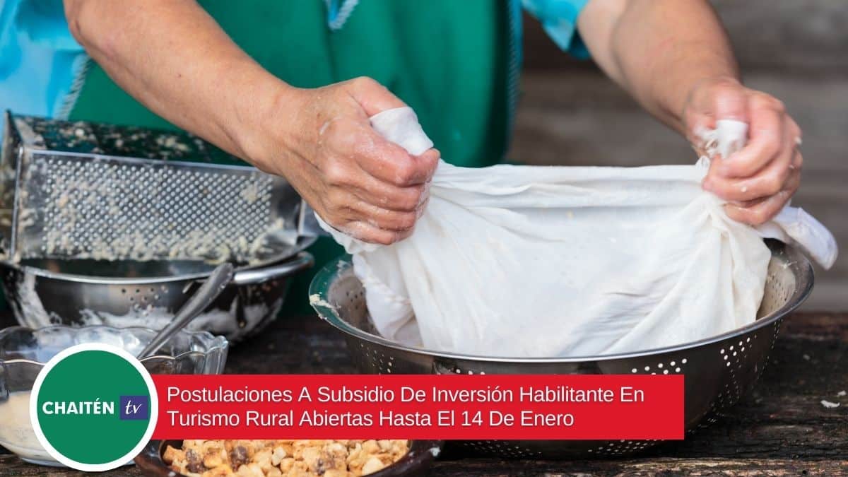 Postulaciones A Subsidio De Inversión Habilitante En Turismo Rural Abiertas Hasta El 14 De Enero