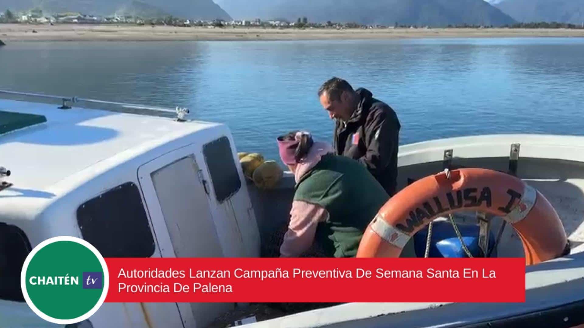 Autoridades Lanzan Campaña Preventiva De Semana Santa En La Provincia De Palena