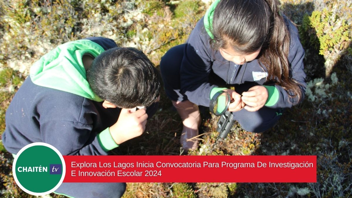 Explora Los Lagos Inicia Convocatoria Para Programa De Investigación E Innovación Escolar 2024