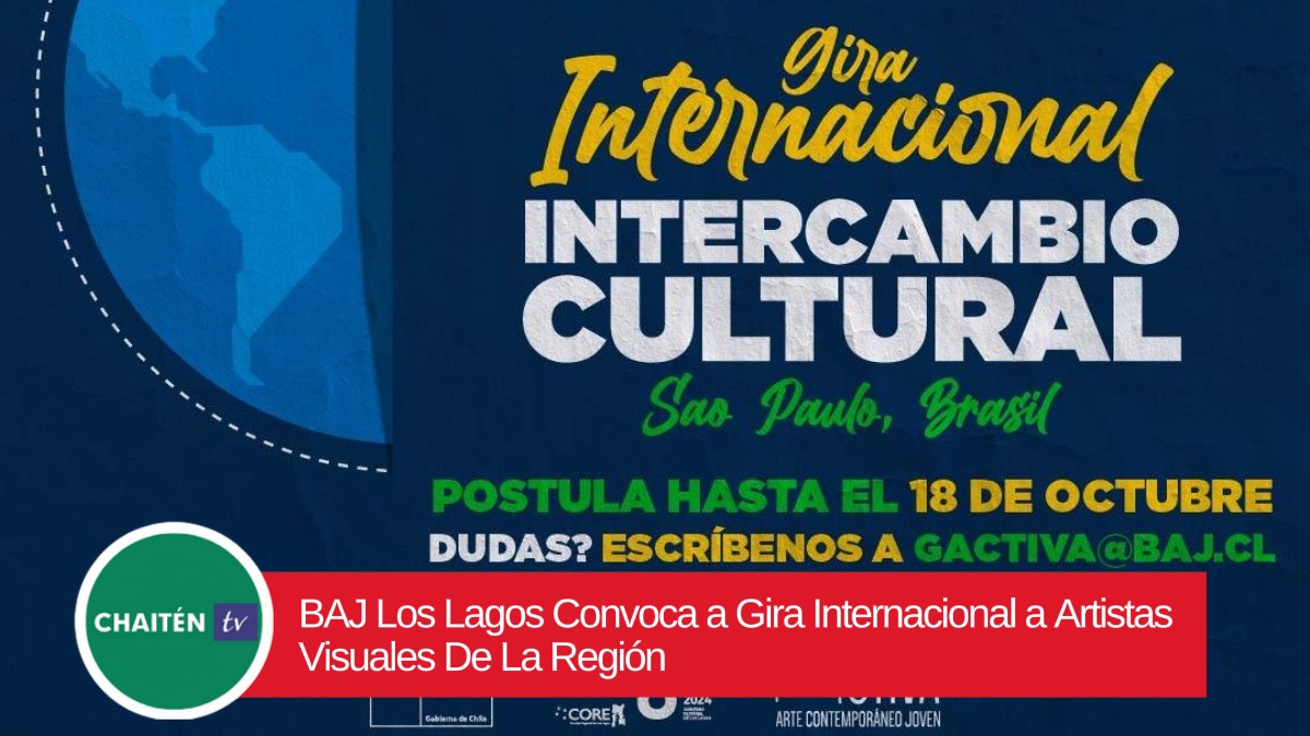 Baj Los Lagos Convoca a Gira Internacional a Artistas Visuales De La Región