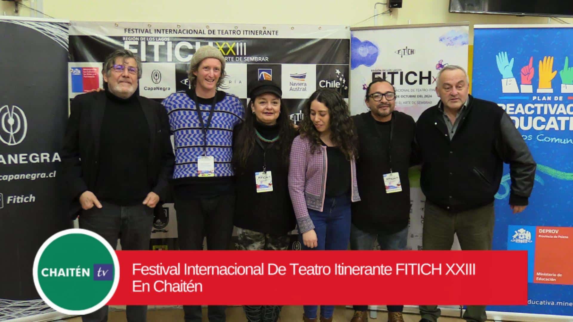 Conferencia de Prensa XXIII Fitich «El Arte de Sembrar» Chaitén 2024