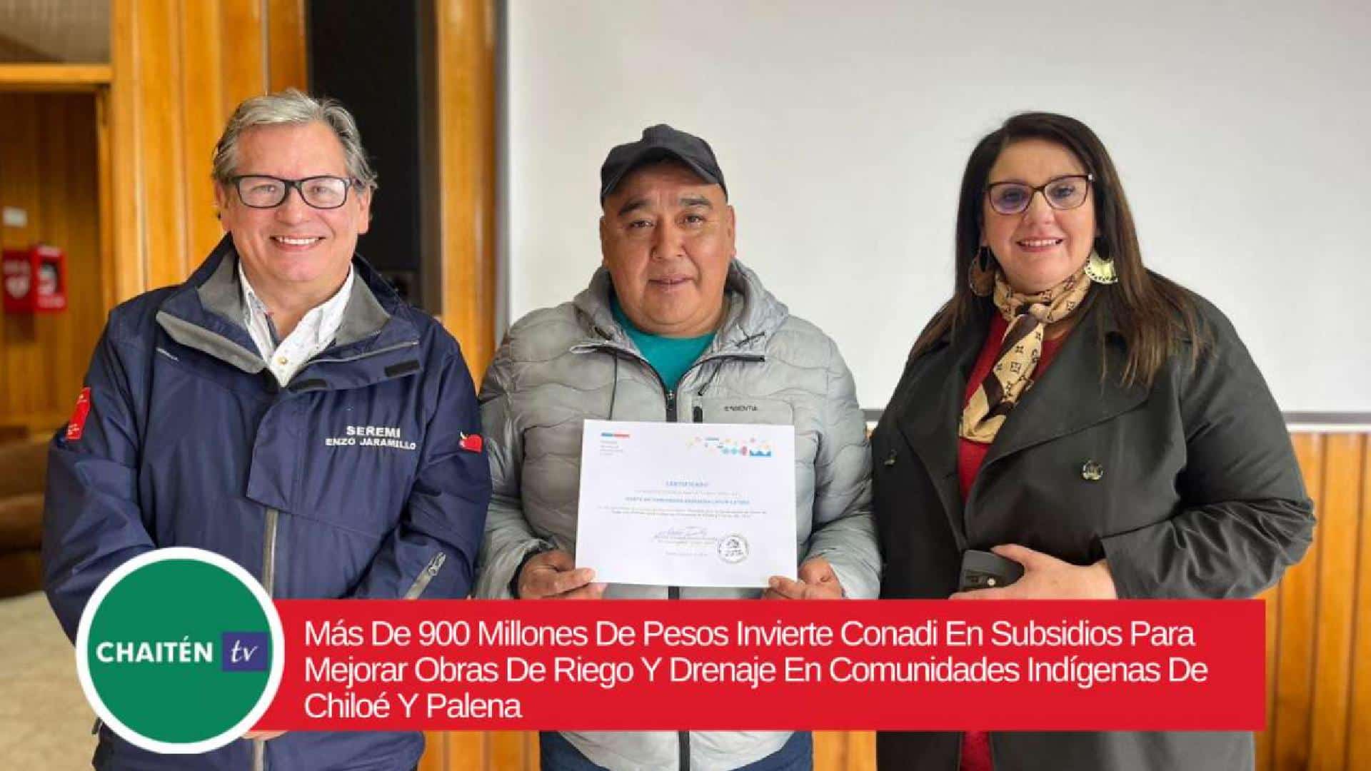 Más De 900 Millones De Pesos Invierte Conadi En Subsidios Para Mejorar Obras De Riego Y Drenaje En Comunidades Indígenas De Chiloé Y Palena