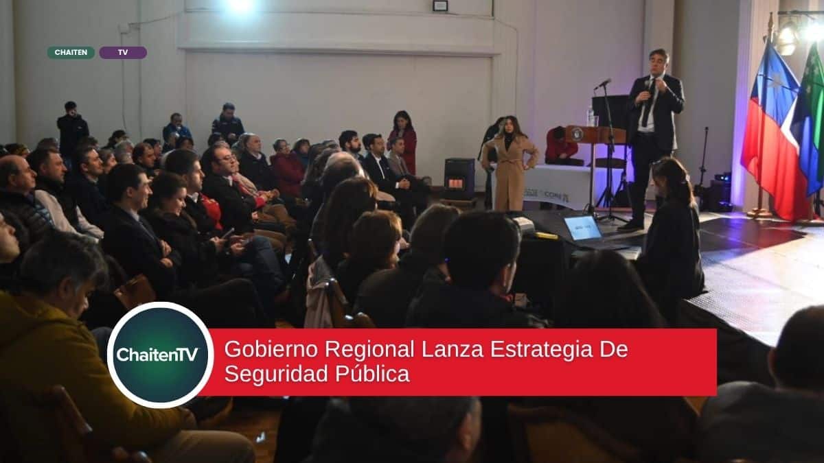 Gobierno Regional Lanza Estrategia De Seguridad Pública