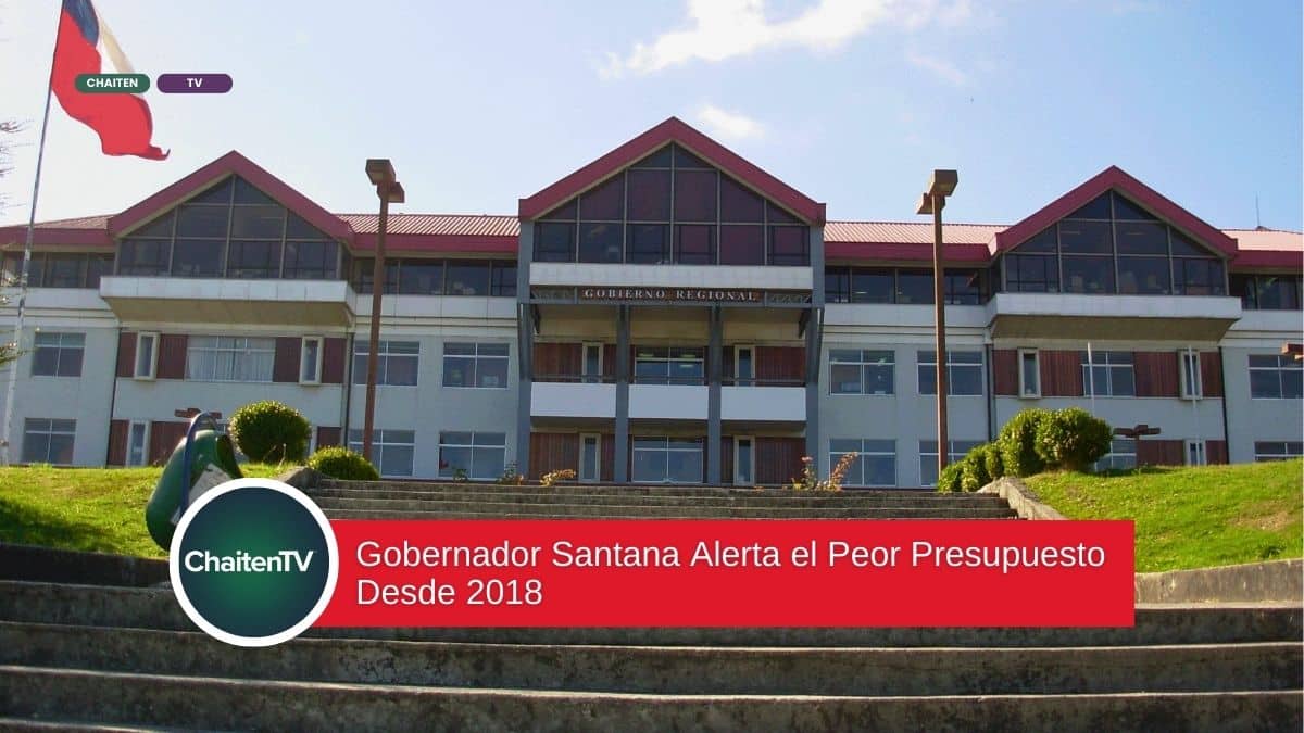 Gobernador Santana Alerta el Peor Presupuesto Desde 2018