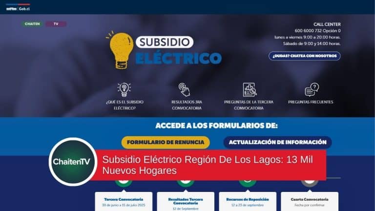 Seremi de Energía (s) informa nuevos hogares beneficiados del subsidio eléctrico en Puerto Montt.